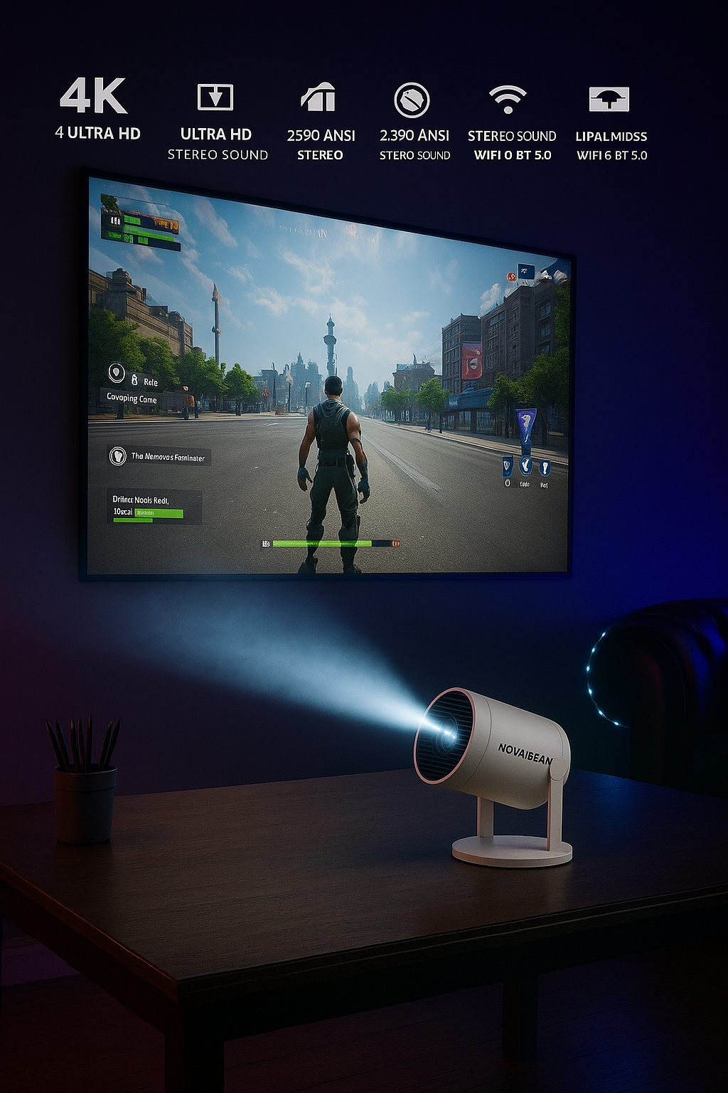NovaBeam Ultra Projector™