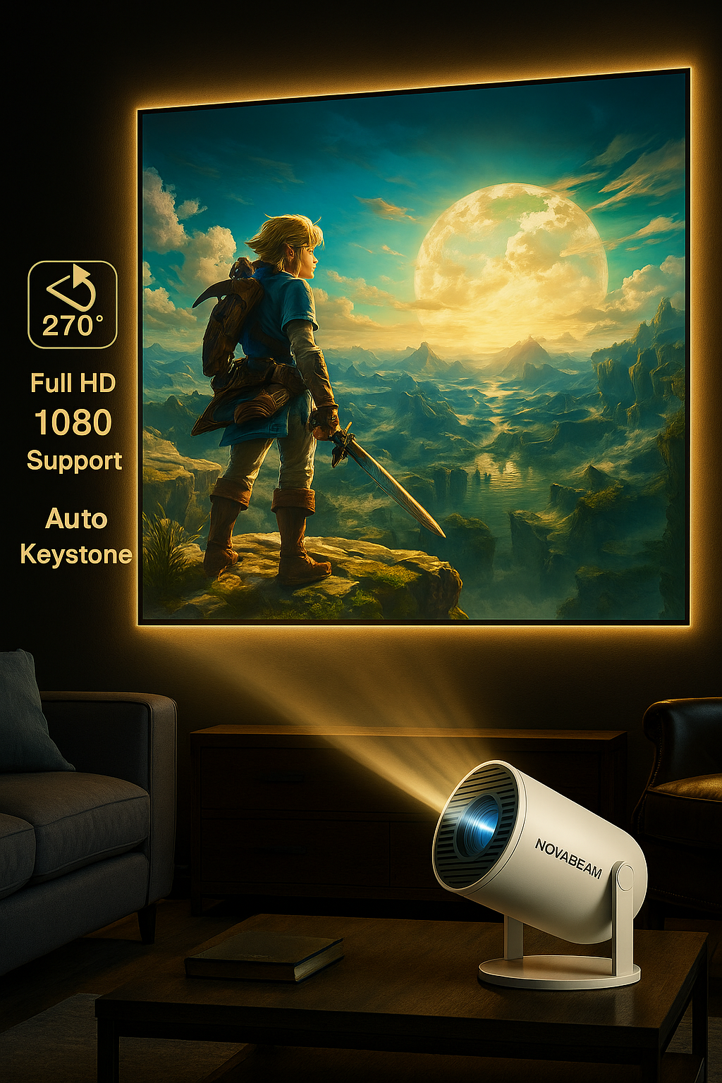 NovaBeam Ultra Projector™